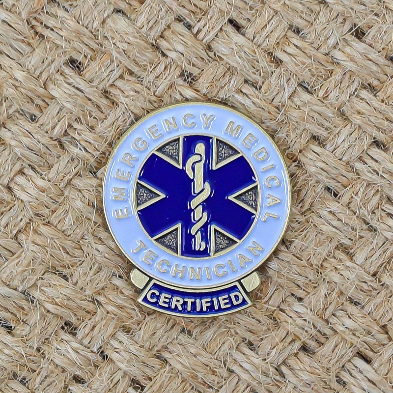 Emergency Medical Technician EMT Enamel Pin - Theme Series