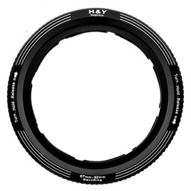 H&Y RM82 Adapter Ring 67-82mm REVORING SWIFT Variable Adapter Leveling Swift Base Cannot Fit General Lens Filters etc
