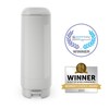 Diaper Genie Signature Pail (Grey) Includes 1 Easy Roll Refill