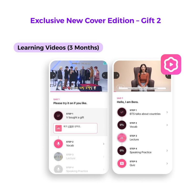 Learn! Korean with BTS New Cover Edition - Book Only