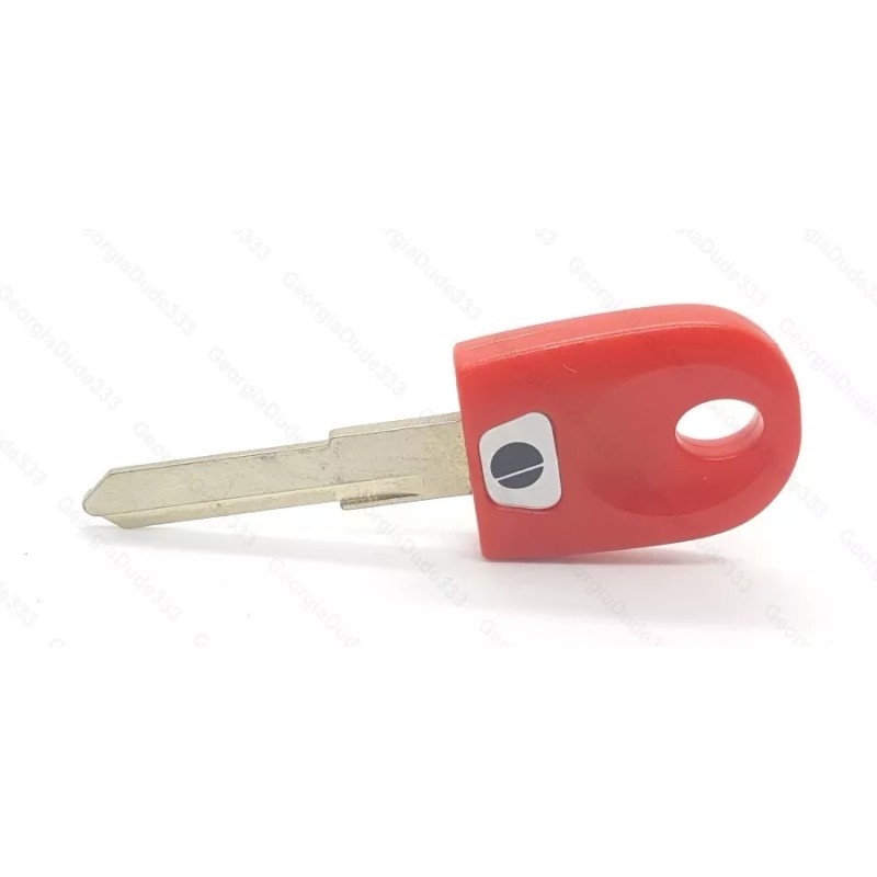 Aftermarket Ducati Aftermarket Double Sided Red Key Blank with T5