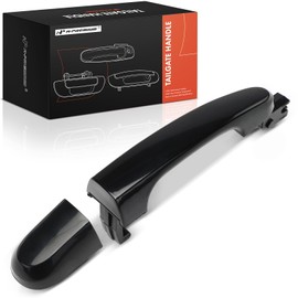 A-Premium Rear Left Driver Side Exterior Door Handle Compatible with Kia Sportage 2005 2006 2007 2008 2009 2010, Black