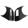 Ynei ABS Carbon fiber Window Lift Panel Cover trim Set