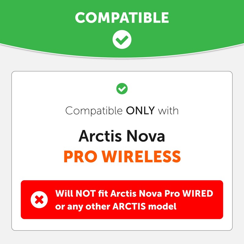 WC Freeze Nova Pro Wireless - Cooling Gel Earpads for