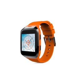 MyKronoz KRZESPLASH2-ORANGE-BLACK Smart Watch IP66 (Call, SMS, Pedometer, Sleep Measurement, Heart Rate, iOS/Android) Black/Orange