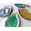 Ceramic Spoon Rest for Stove Top, Ice Cracks Leaf Cute