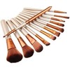 Catiblue 12-Piece Brown Makeup Brush Set