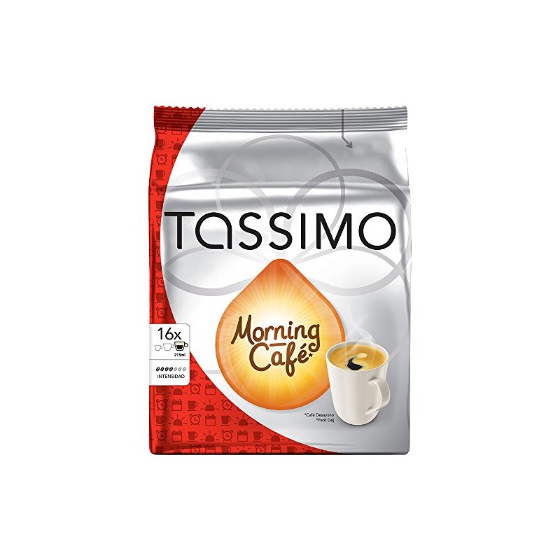 Factory Sealed Pack Tassimo T-Disc Pods Jacobs Morning Cafe Coffee