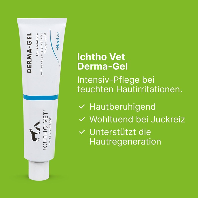 Ichtho vet Derma Gel by Heel Vet - Gentle and