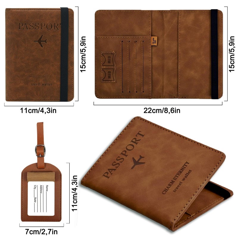 thirei Passport, Credit Card and Travel Documents for Men and