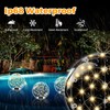 Ribgwo Floating Pool Lights Solar Powered-14in Warm White Solar Powered