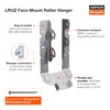 Simpson Strong-Tie LRU28Z - LRUZ Face-Mount Rafter Hanger - Adjustable