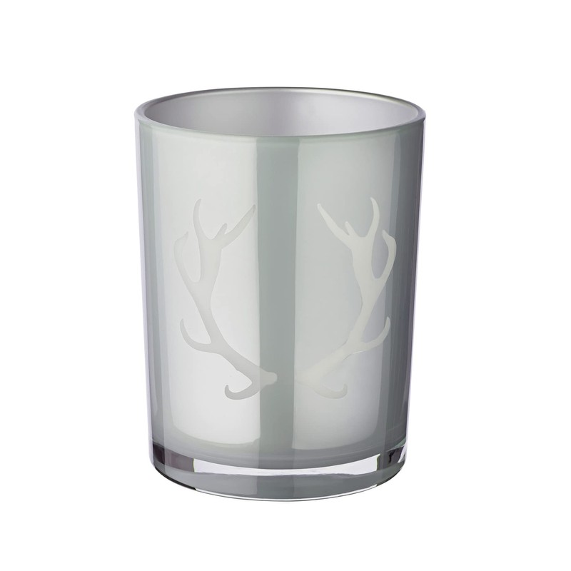 EDZARD Ati Lantern Height 13 cm, Diameter 10 cm, Antlers