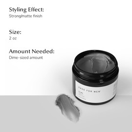 Gage Hair Clay for Men - 2 oz | Hair Gel, Styling Hair Cream for Men | Hair Styling Product for all Hair Types