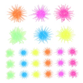 Hohopeti 50pcs Wall Crawlers Stretchy Props Fun Party Favors Safe TPR Sticky for Easy to Play Walls and Ceilings Reusable and Portable