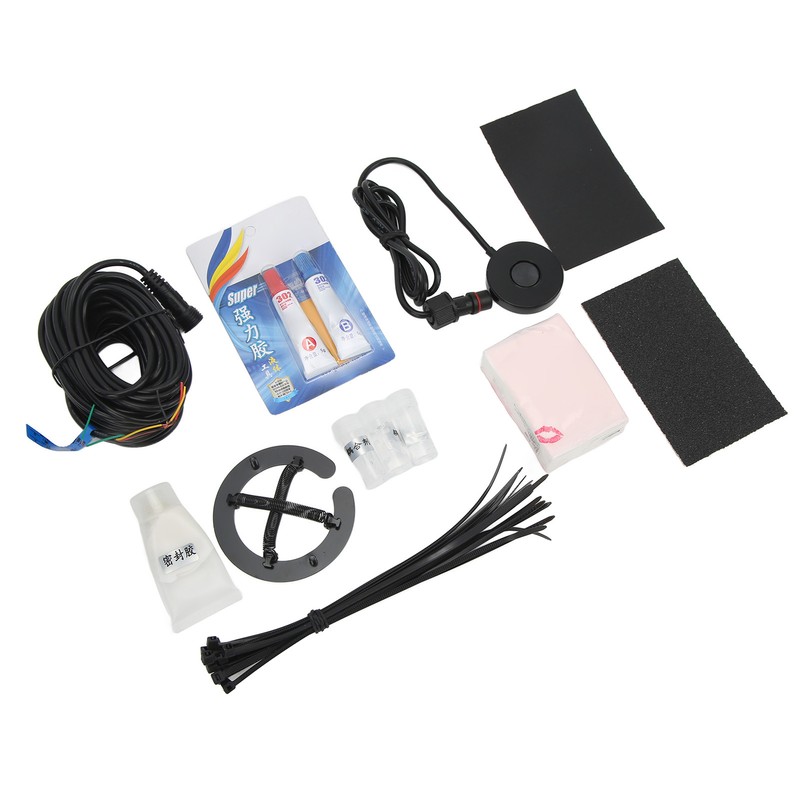 Ultrasonic Fuel Level Sensor Stainless Steel Shell Rainproof Non Contact