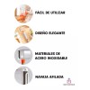 Importeek Pelador Rallador Papas Fruta Verdura Acero Inoxidable Cocina