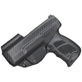 IWB Sweat Guard Holster - Inside The Waistband Holster - fits HK CC9 (Carbon Fiber, Right)