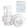 Replacement Intex Pool Drain to Hose Adapter - Garden Hose