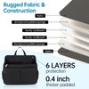 Rugged Organizer Insert for Briefcase Tote Shoulder Messenger Bag -