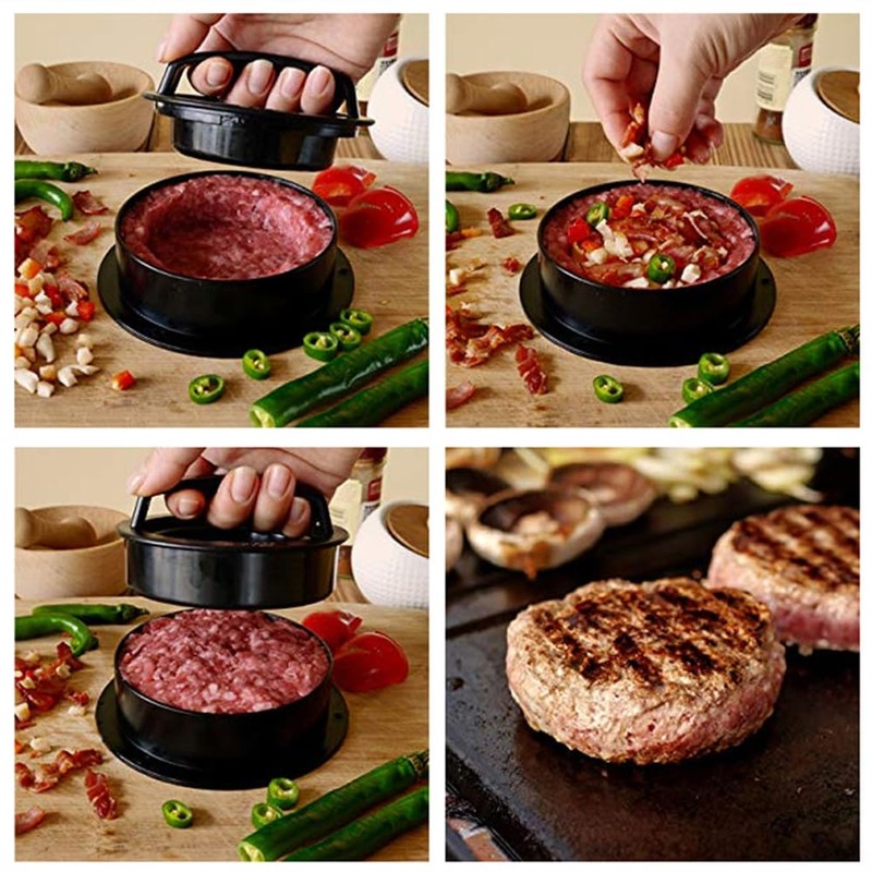 Leden Burger Press Hamburger Press Patty Maker for BBQ Grill
