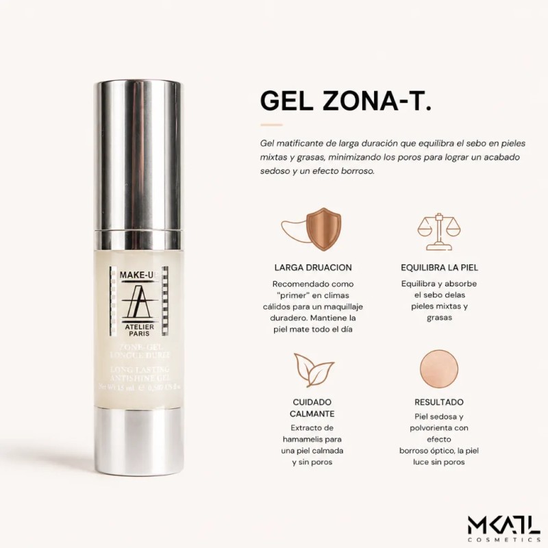 Primer Gel Rostro Profesional Larga Duracion Makeup Atelier