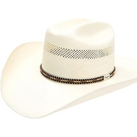 Resistol Saddlebrook Shantung Straw Western Hat in Natural, 7.625