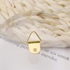 kuou 100 Pcs D Rings Picture Hanging, Small Photo Frame