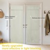 NICETOWN French Door Curtain - Front Door Privacy Shade for