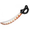 PMS 29" PRINTED AST COL CURVED CUTLASS SWORD IN BAG