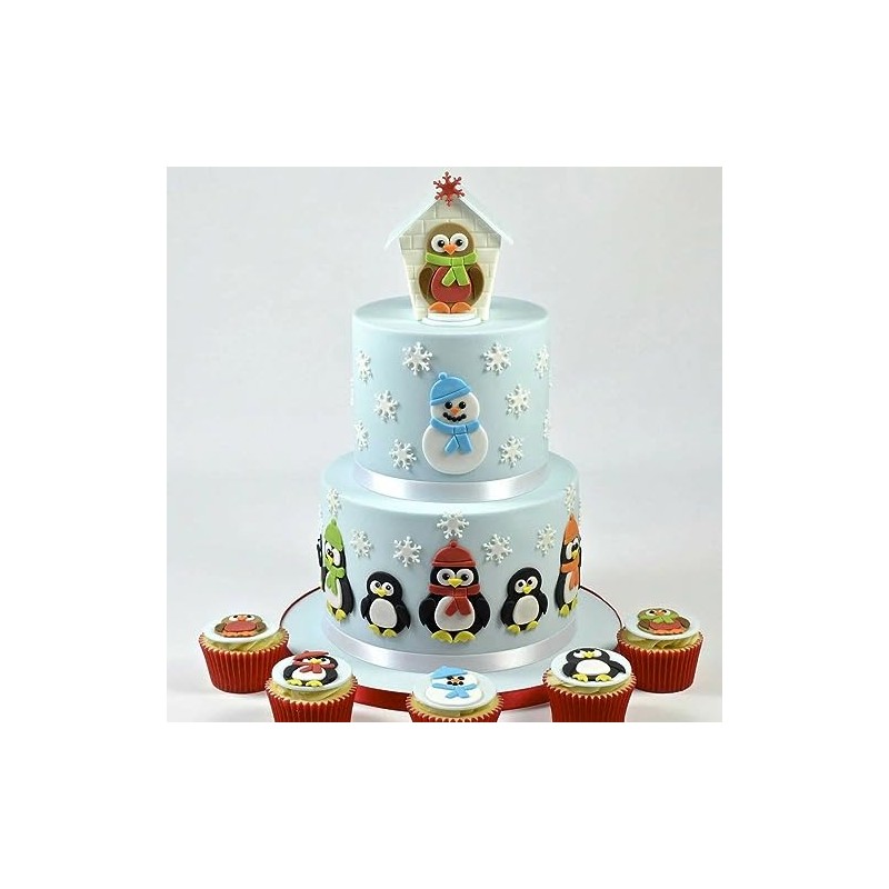 FMM Mummy & Baby Penguin Cutter Set (also makes an