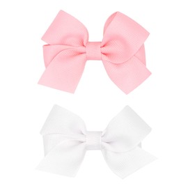 PLH Two Pack Mini Front Tail Grosgrain Bows