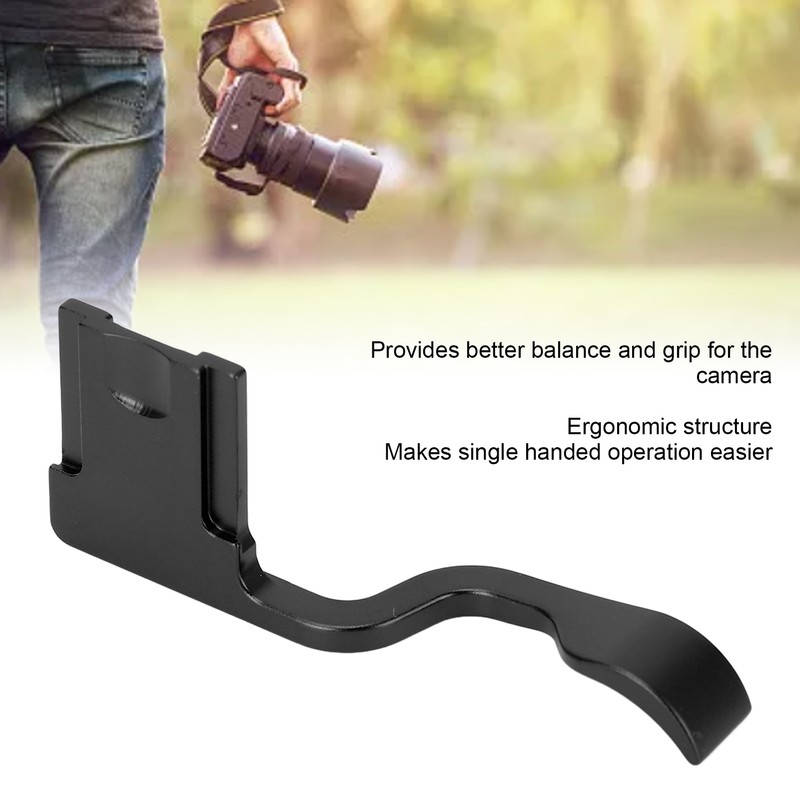 Hot Shoe Thumb Up Rest Hand Grip CNC Aluminum Alloy