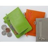 Slip-On Noir Key Coin Pass Pouch, Light Green, B-NSL-3402, Genuine