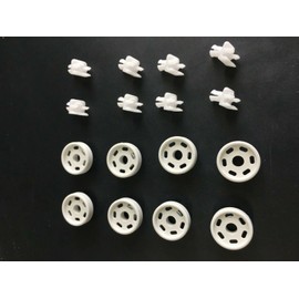 Original Lower Roller Set for Dishwasher Basket 4071300307