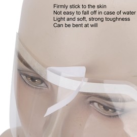 Protector Facial Desechable Transparente Gafas Protectoras De Ducha Para PestañAs Protectores Cataratas, Cara De Ducha, Visera Suave Transparente, Cubierta Para Ojos Y Cejas