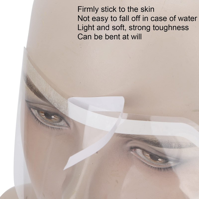 Protector Facial Desechable Transparente Gafas Protectoras De Ducha Para PestañAs