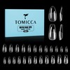 TOMICCA Pack of 240 Nail Tips, Medium Almond & Medium