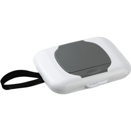 Travel Wipe Holder Reusable Wet Wipe Container Box Strollers Hanging Dispensers Refillable Wipe Case Safe Wet Storage Wipe Holders Wipes and Holders, Diaper Wipe Holders