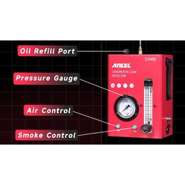 ANCEL Universal Leak Detector Evap Smoke Tester Smoke Machine Vacuum Automotive Tool