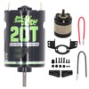 Brushed Motor External Carbon Brush with 1/5 Reduction Gearbox Universal