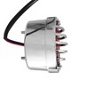 FATECIM Motorcycle Custom Oval-shaped LED Tail Light Cat Eye Rear
