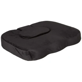 PCP Orthopedic Seat Cushion with Removable Coccyx Pad, Black