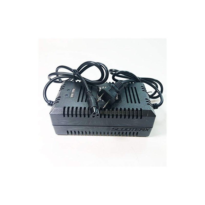 ScooterX 24 Volt Charger 1.6 amp 3 Prong Socket fits