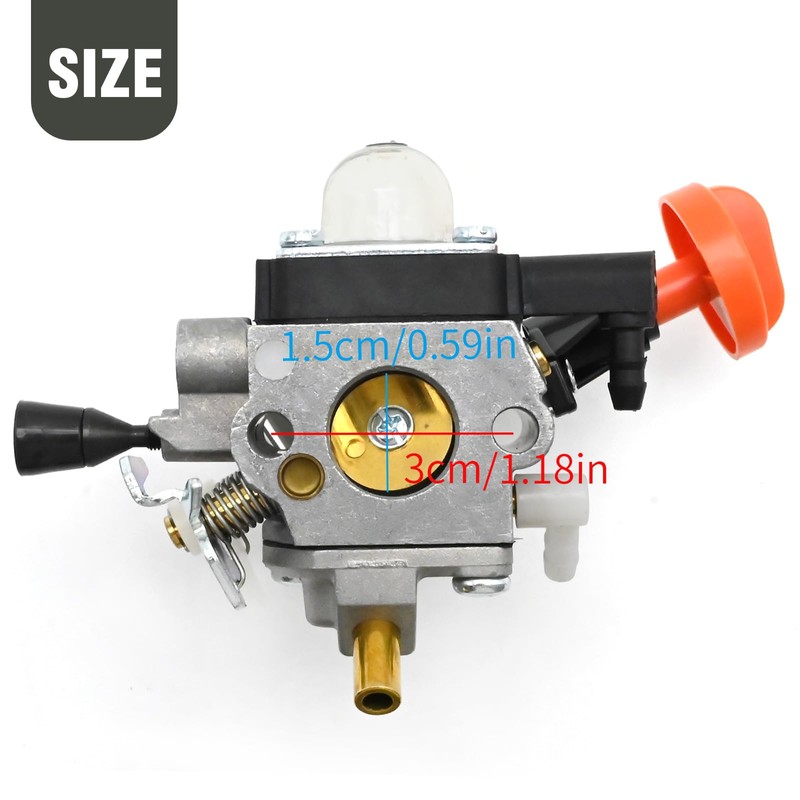 Vkinman 4180-120-0615 Carburetor Kit, Replacement for Stihl FS89 FS89R FS91