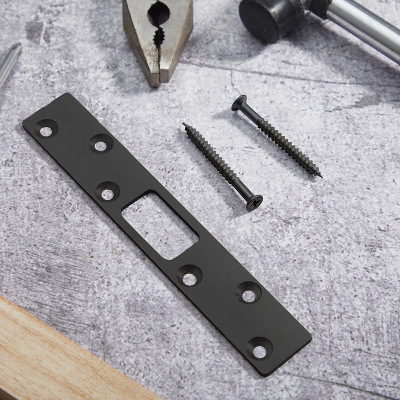 4 Pcs 6 Inch Door Strike Plate Security Latch Strike