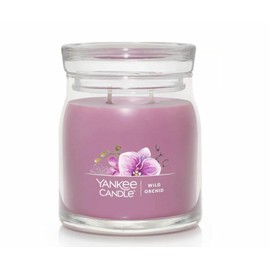Yankee Candle - 13oz Medium Jar Signature Collection Wild Orchid Scent Candle