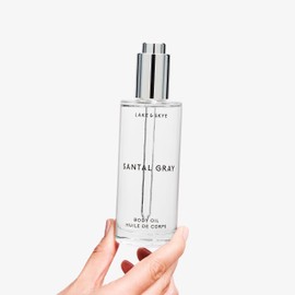 Lake and Skye Santal Gray Body Oil, 3.4 fl oz (100 ml)