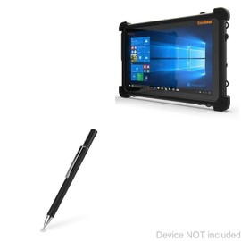 BoxWave Stylus Pen Compatible with MobileDemand xTablet Flex 10B - FineTouch Capacitive Stylus, Super Precise Stylus Pen - Jet Black