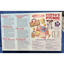 Melissa & Doug NEW Melissa & Doug Puppys Picnic play set child can have pretend picnic - Toy